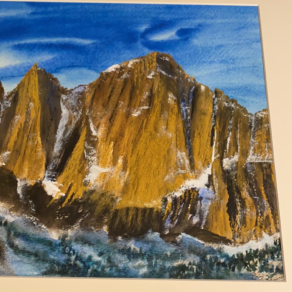Original Watercolor 16x20 Majesty - Picture 4 of 6